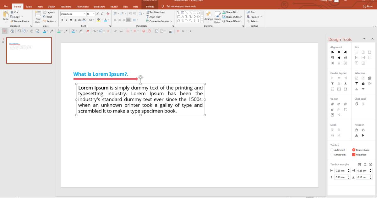 Sử dụng phím Alt trong Powerpoint để tăng tốc độ làm việc