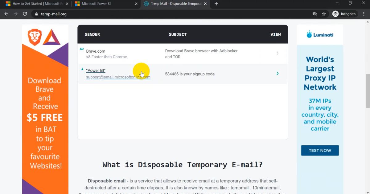 Hướng dẫn cách cài đặt tài khoản PowerBI Pro miễn phí