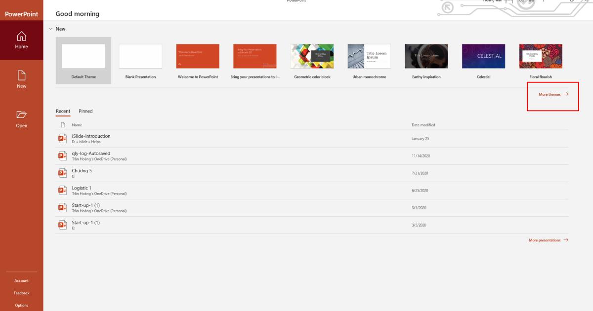 Cách tư duy về các thẻ lệnh trên PowerPoint
