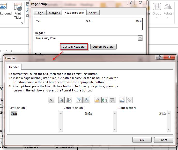 Cách sử dụng hiệu quả HEADER AND FOOTER trong bài thi MOS Excel