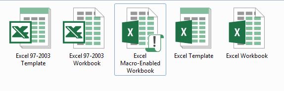 Sử dụng Save và Save as để lưu file Excel với các định dạng khác nhau.