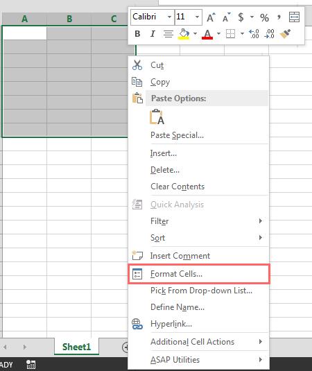 Dùng Format Cell để chuyển số thành chữ 2