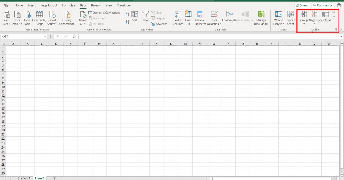 Tìm hiểu về thanh công cụ Excel: chức năng các thẻ trên thanh công cụ