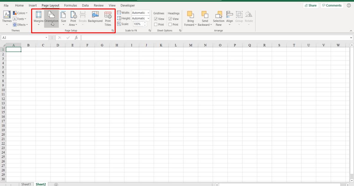 Tìm hiểu về thanh công cụ Excel: chức năng các thẻ trên thanh công cụ