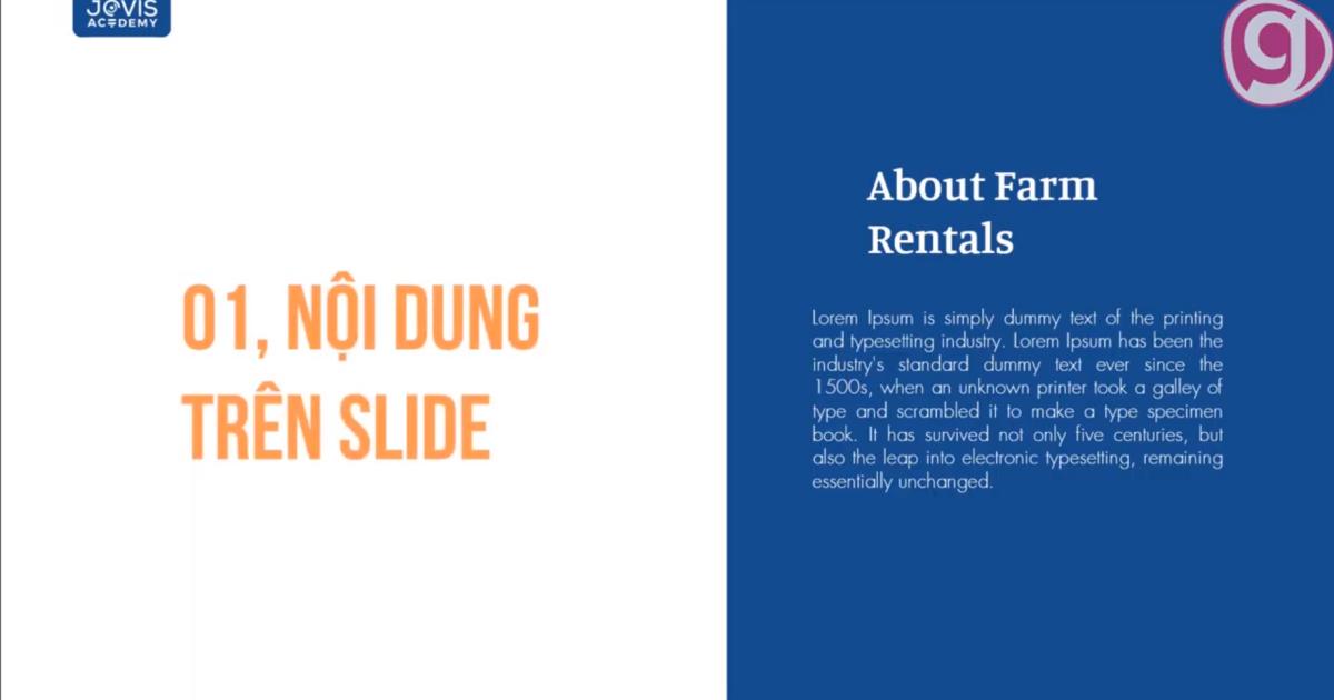 9 Bước để thiết kế một slide đẹp bằng PowerPoint