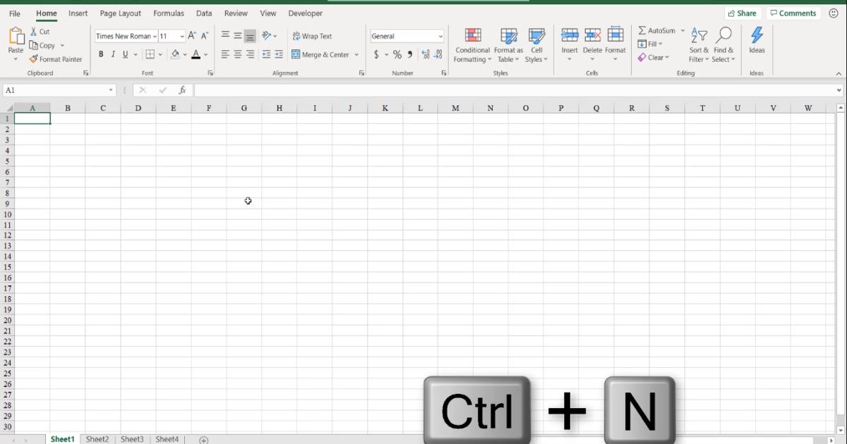 Một số thao tác thường dùng với Workbook trong Excel
