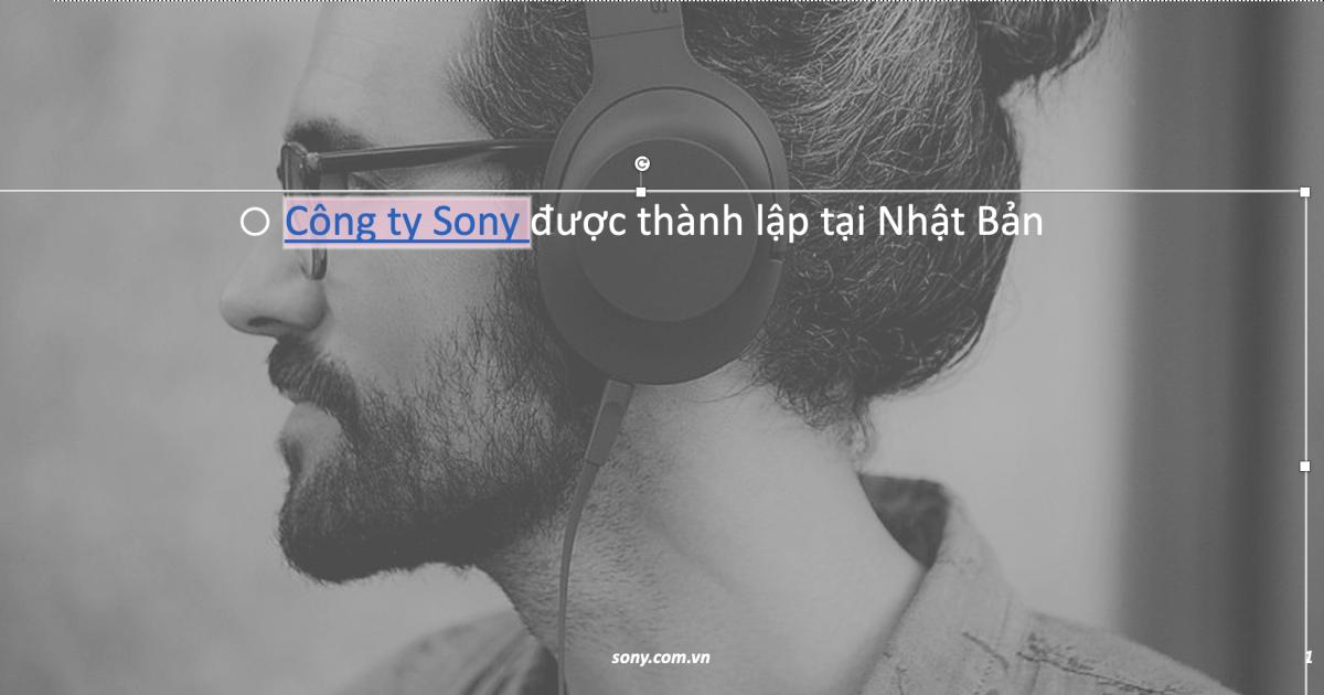 Cách ẩn gạch chân Hyperlink (siêu liên kết) trong PowerPoint