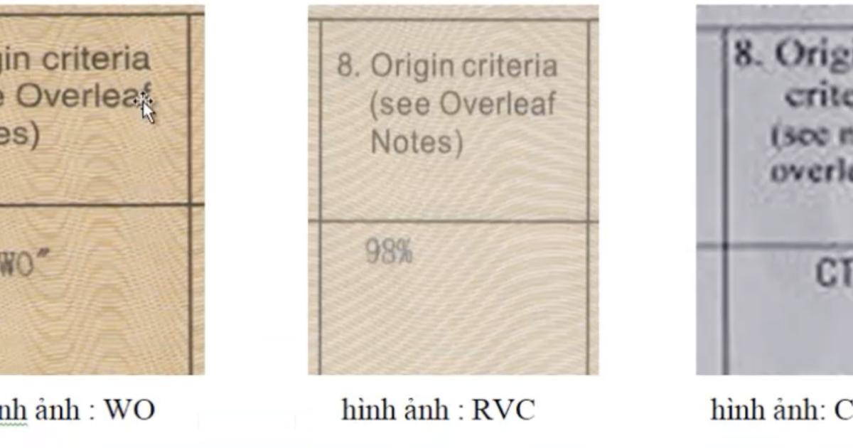 Quy trình xuất xứ C/O và quy trình để làm ra chứng từ C/O