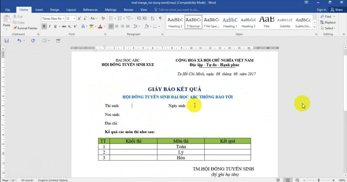 Làm thế nào để soạn thảo một văn bản chuyên nghiệp trên Word?