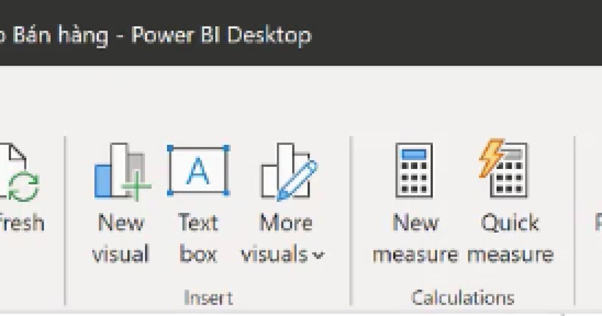 Cùng tìm hiểu về giao diện và quy trình làm việc của PowerBI