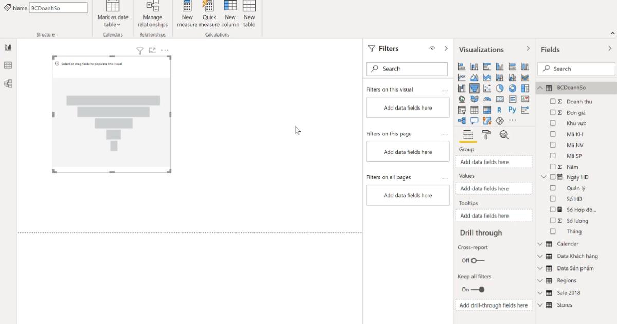 Cùng tìm hiểu về giao diện và quy trình làm việc của PowerBI