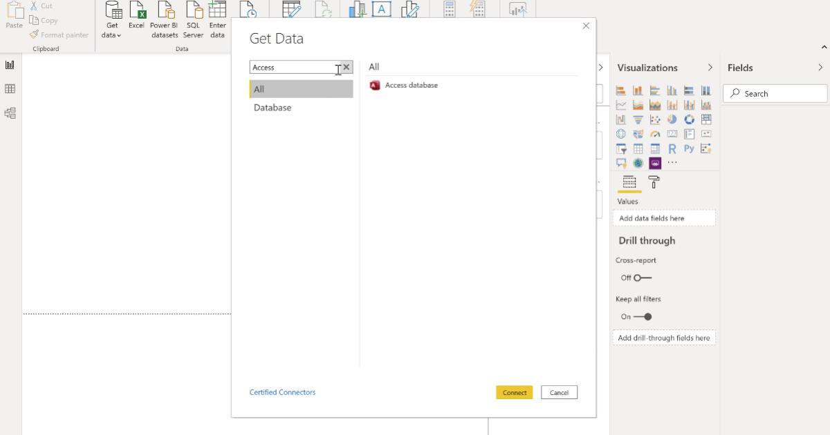 Các nguồn dữ liệu có thể kết nối với PowerBI