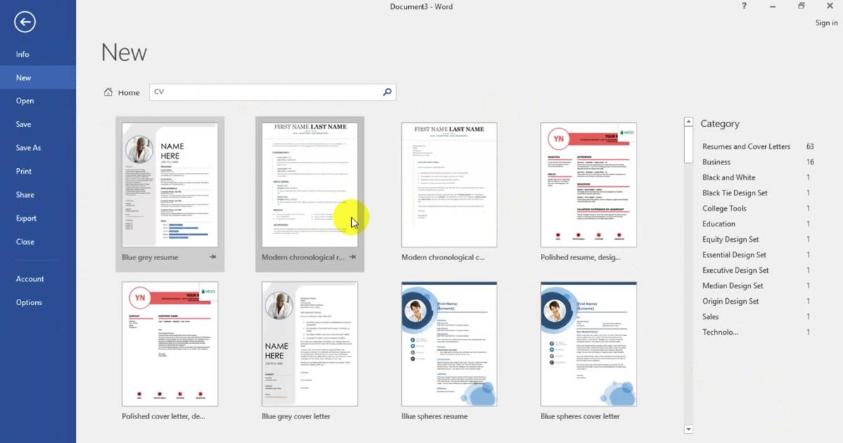 Các thao tác mở, tạo tài liệu, lưu tài liệu và chia sẻ tài liệu trong Word