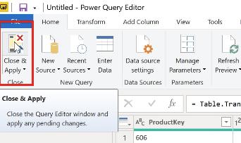 Hướng dẫn các thao tác Edit Table cơ bản trên PowerBI