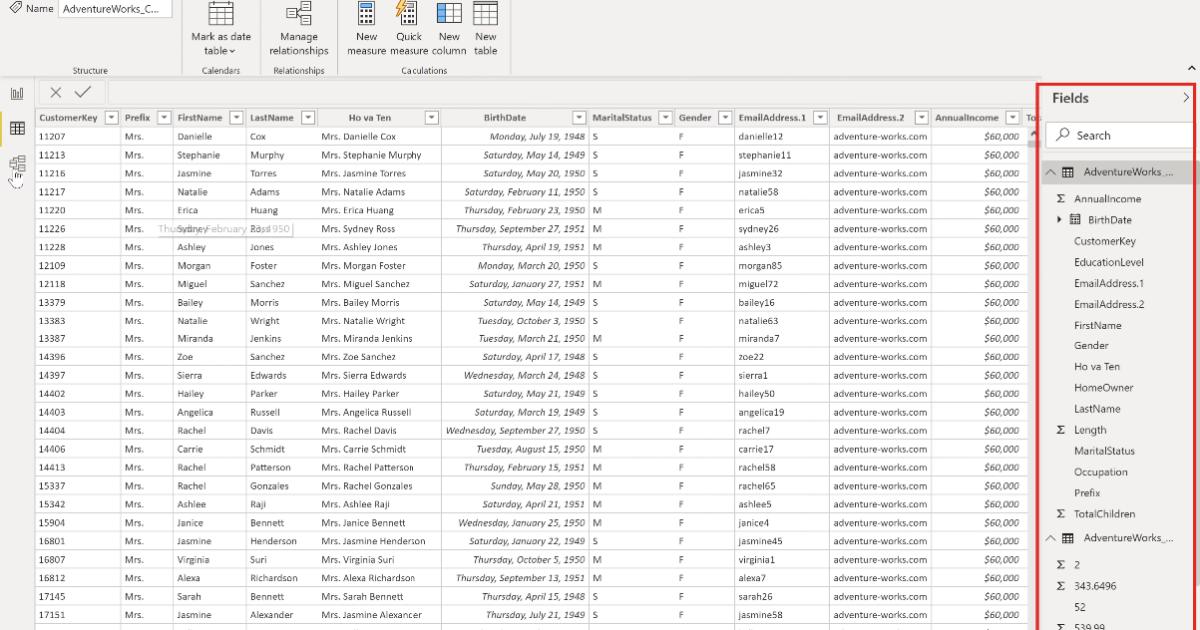Các chức năng xử lý dữ liệu Text trong PowerBI