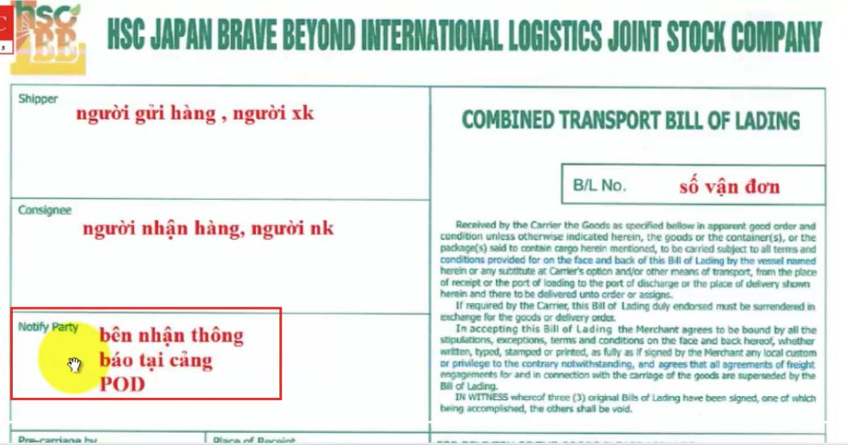 Tìm hiểu về Bill và cách phân loại Bill trong Logistics