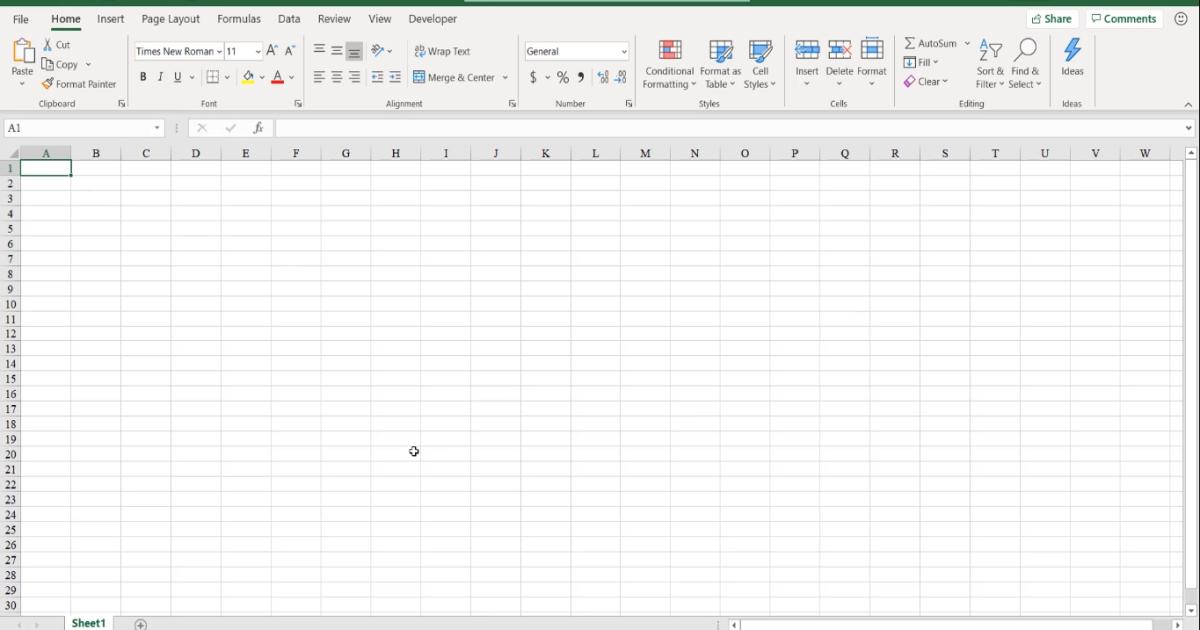 Giới thiệu giao diện Excel và các phiên bản Excel
