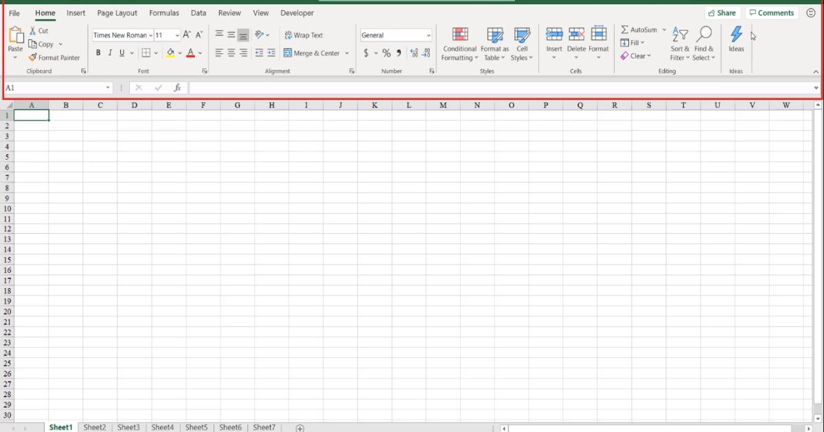 Giới thiệu giao diện Excel và các phiên bản Excel