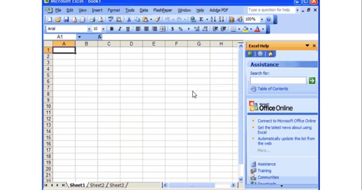 Giới thiệu giao diện Excel và các phiên bản Excel