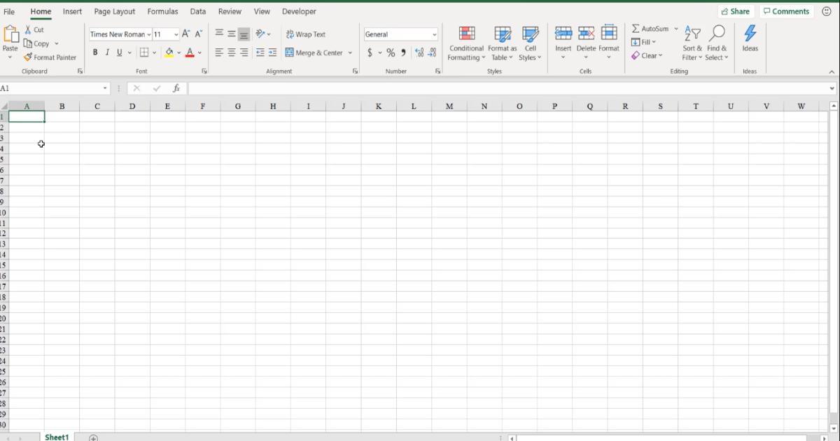 Giới thiệu giao diện Excel và các phiên bản Excel