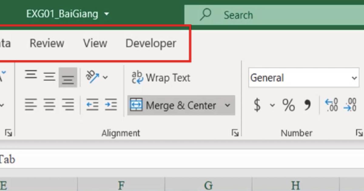 Giải thích các thuật ngữ thường sử dụng trong Excel