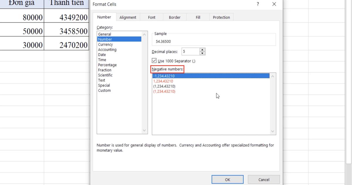 Cách định dạng dữ liệu Text, Number, Date trong Excel