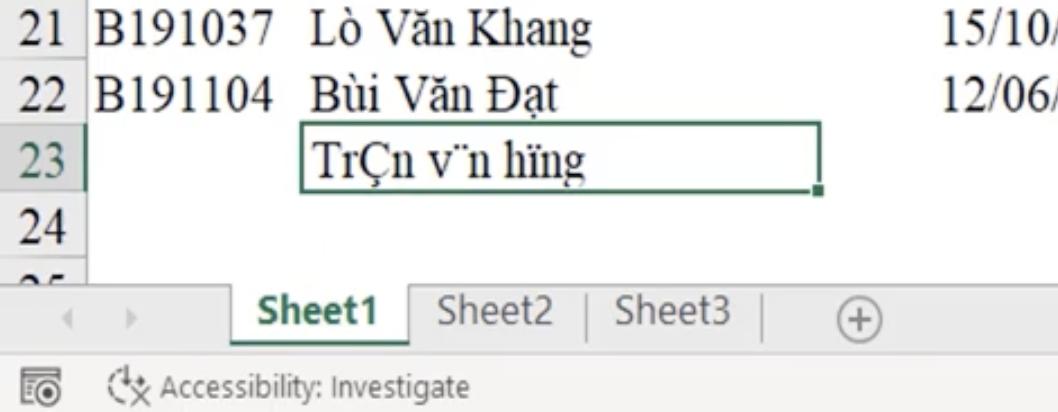 Kỹ thuật định dạng font chữ cơ bản và nâng cao trong Excel