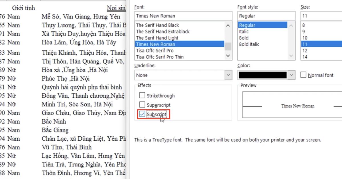 Kỹ thuật định dạng font chữ cơ bản và nâng cao trong Excel