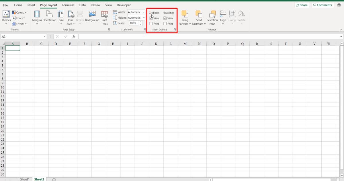 Tìm hiểu về thanh công cụ Excel: chức năng các thẻ trên thanh công cụ