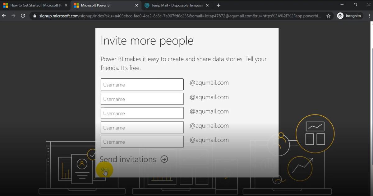 Hướng dẫn cách cài đặt tài khoản PowerBI Pro miễn phí