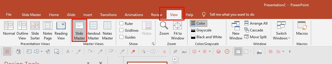 Thủ thuật Powerpoint với Slide Master