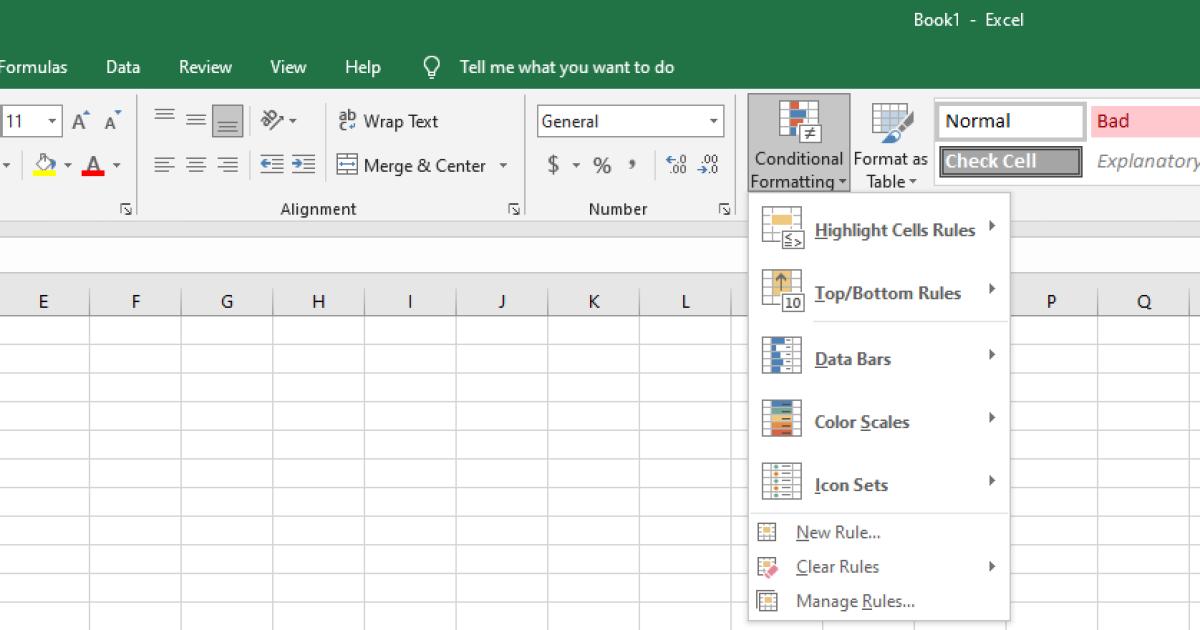 Cách tô màu so le (cách dòng) trong bảng tính Excel