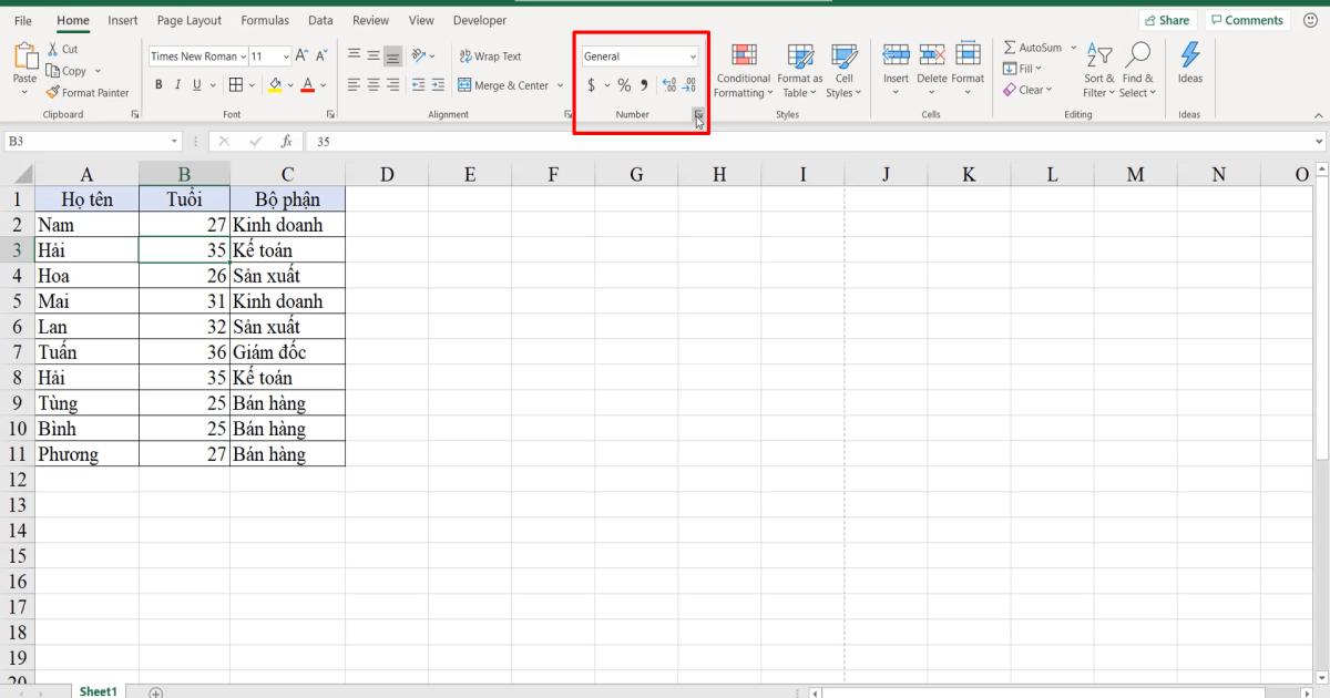 Tìm hiểu về thanh công cụ Excel: chức năng các thẻ trên thanh công cụ