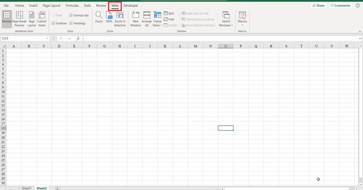 Tìm hiểu về thanh công cụ Excel: chức năng các thẻ trên thanh công cụ