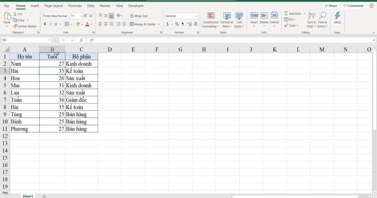 Tìm hiểu về thanh công cụ Excel: chức năng các thẻ trên thanh công cụ