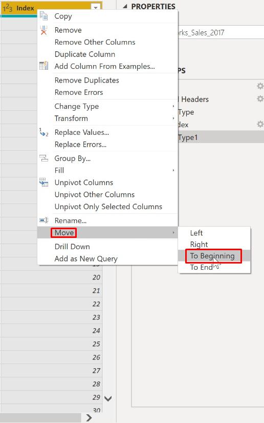 Cách thêm Index và Conditional Column khi xử lý dữ liệu với PowerBI