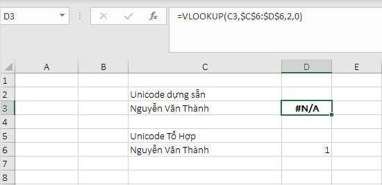 Sử dụng dấu tiếng Việt, chuyển mã và dùng gõ tắt trong Excel