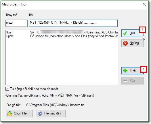 Sử dụng dấu tiếng Việt, chuyển mã và dùng gõ tắt trong Excel