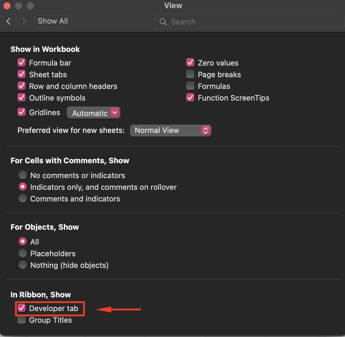 Hướng dẫn cách mở thẻ Developer trên MacOS chi tiết nhất