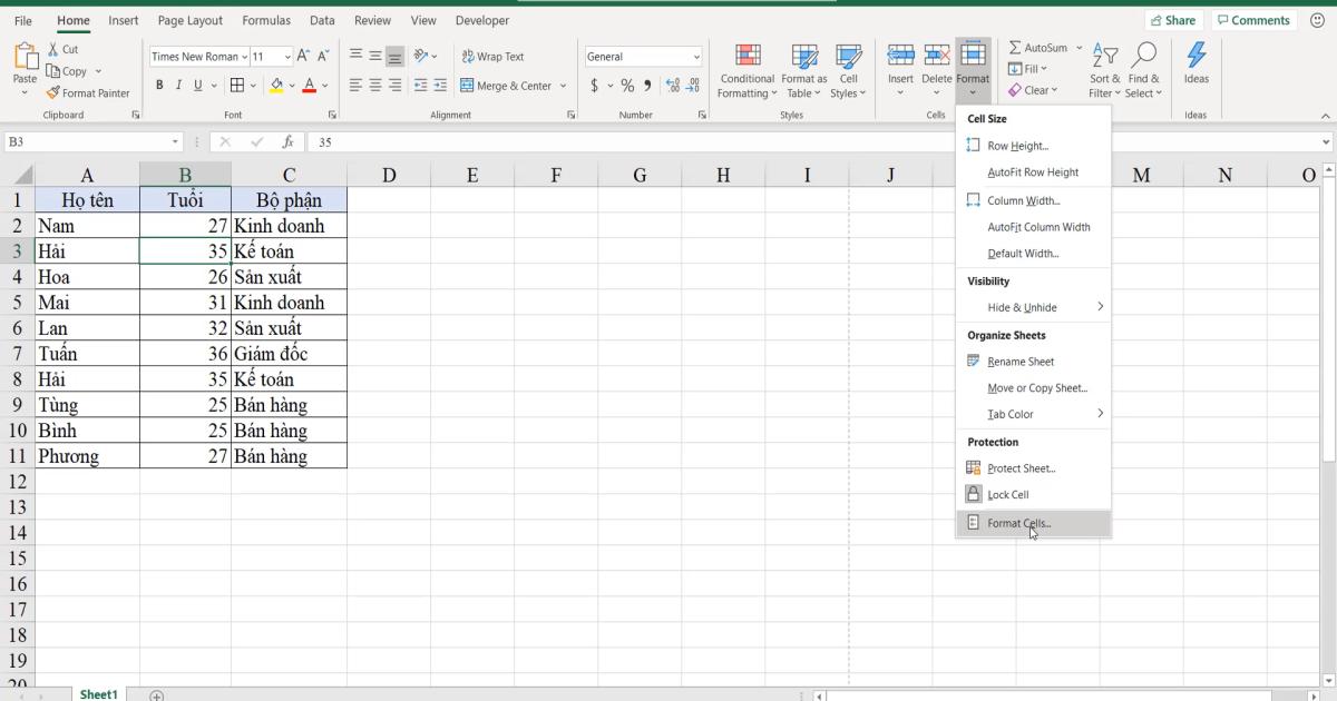 Tìm hiểu về thanh công cụ Excel: chức năng các thẻ trên thanh công cụ