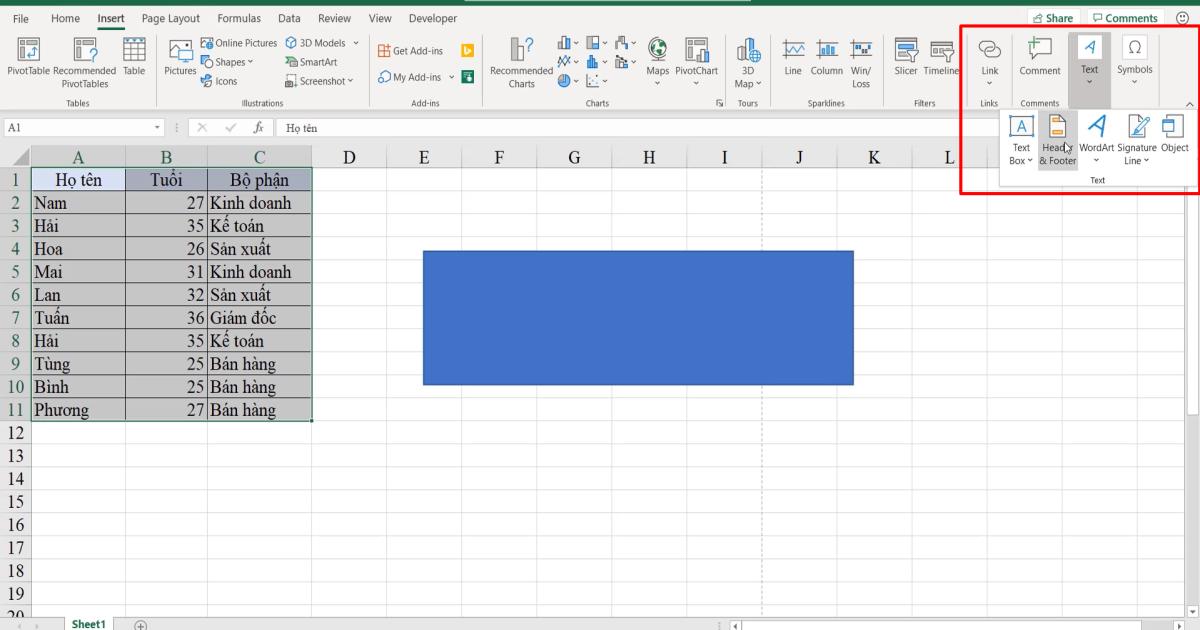Tìm hiểu về thanh công cụ Excel: chức năng các thẻ trên thanh công cụ