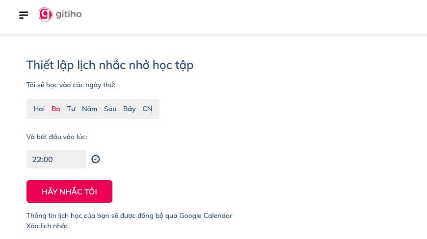 Song Thương: Em thấy bài giảng của Gitiho rất là chất lượng