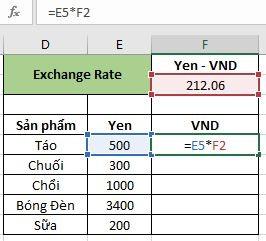 CÁCH SAO CHÉP CÔNG THỨC EXCEL MÀ KHÔNG BỊ THAY ĐỔI THAM CHIẾU Ô
