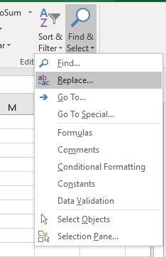 CÁCH SỬ DỤNG FIND VÀ REPLACE ĐỂ TÌM KIẾM TRONG EXCEL