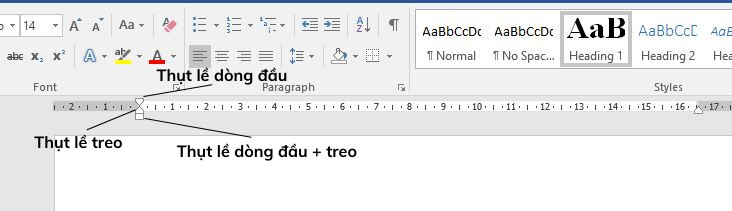 Cách căn chỉnh lề đoạn văn trong Word