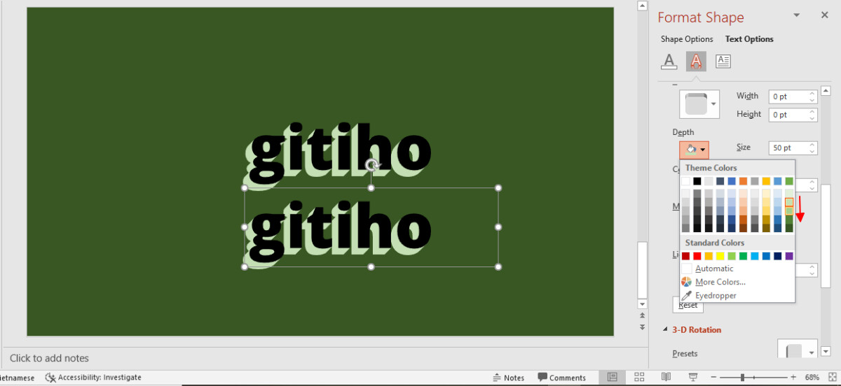 5 cách kết hợp hiệu ứng chữ ấn tượng trong PowerPoint (Phần 1)