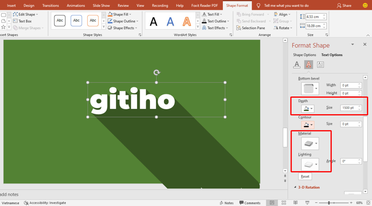 5 cách kết hợp hiệu ứng chữ ấn tượng trong PowerPoint (Phần 1)