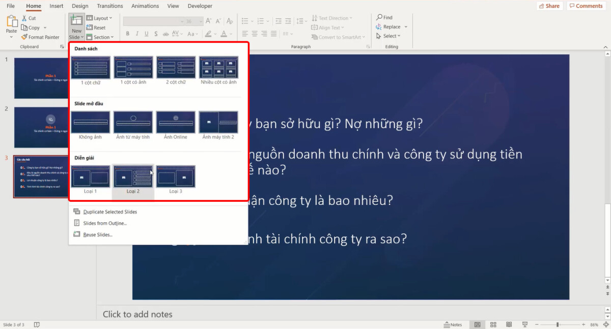 Cách tạo bộ bố cục trong PowerPoint với chức năng slide master