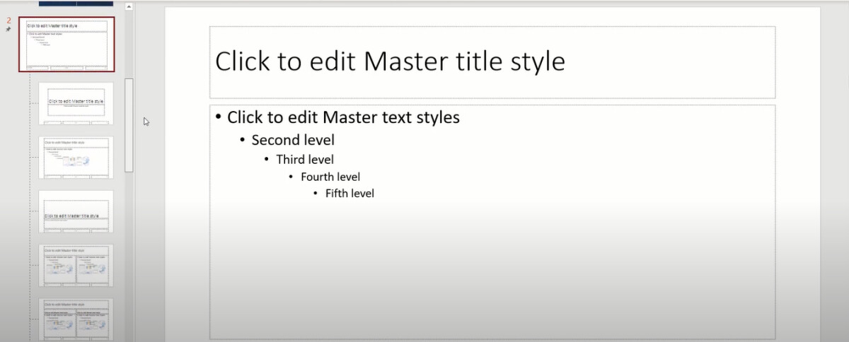 Cách tạo bộ bố cục trong PowerPoint với chức năng slide master