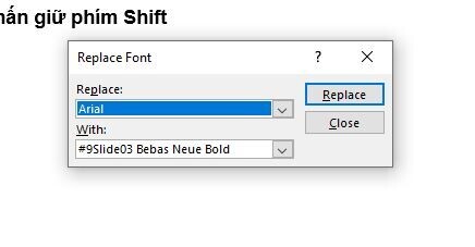 Cách đổi font chữ cực nhanh cho toàn bộ slide trong PowerPoint